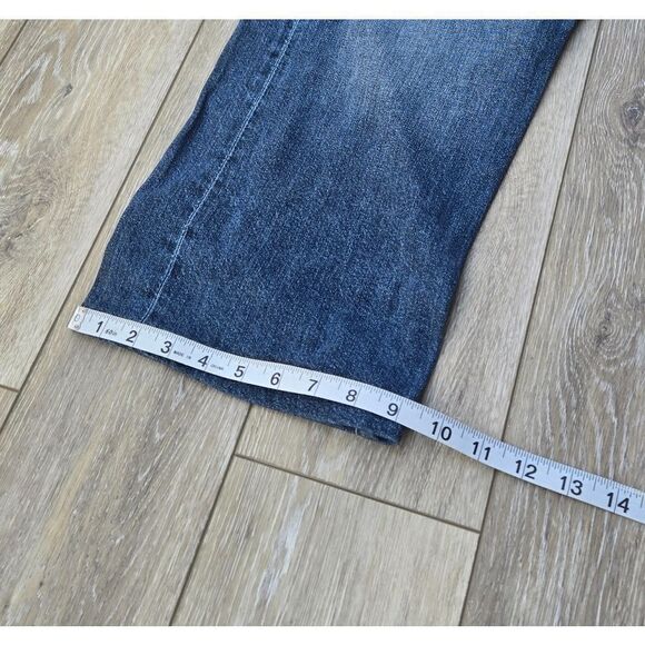 American Eagle Relaxed Straight Men's Denim Jeans Hemmed Short 40 X 25.5" - Picture 5 of 11